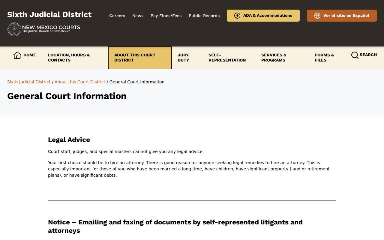 Hidalgo County court date general court information