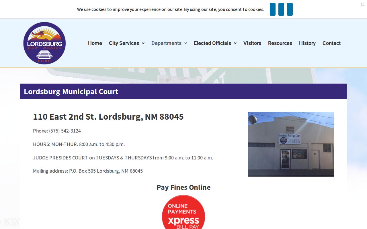 Lordsburg court docket municipal court contact source