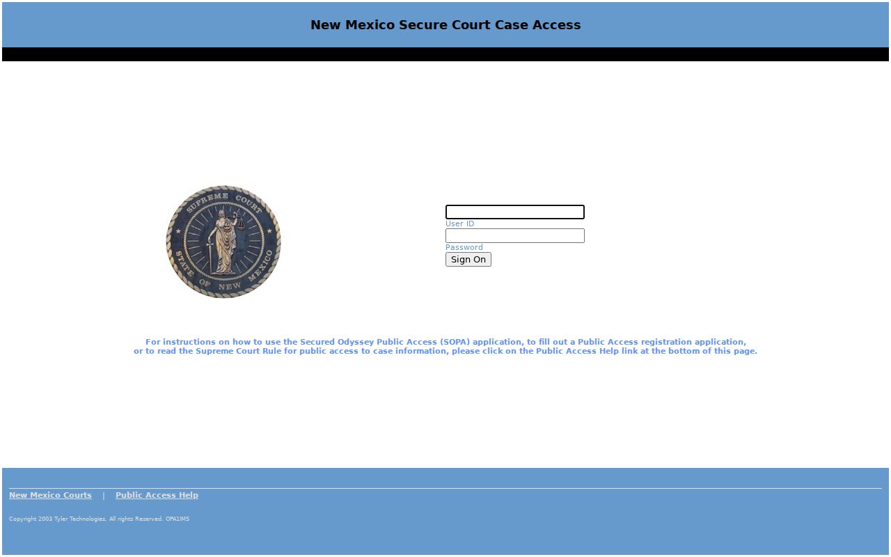 Hidalgo County traffic court records SOPA secure case access login